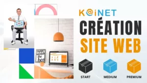 Création site web de contenu